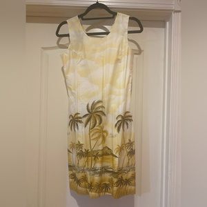 Hawaiian Themed Dress.  Size Small.
